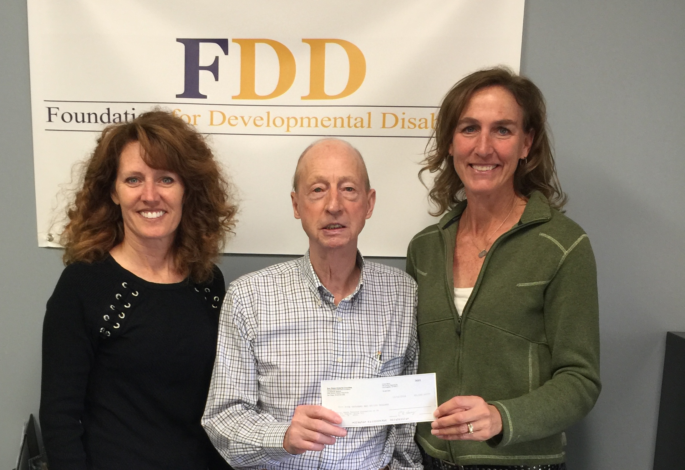 A Fantastic Grant from the Foundation for Developmental Disabilities