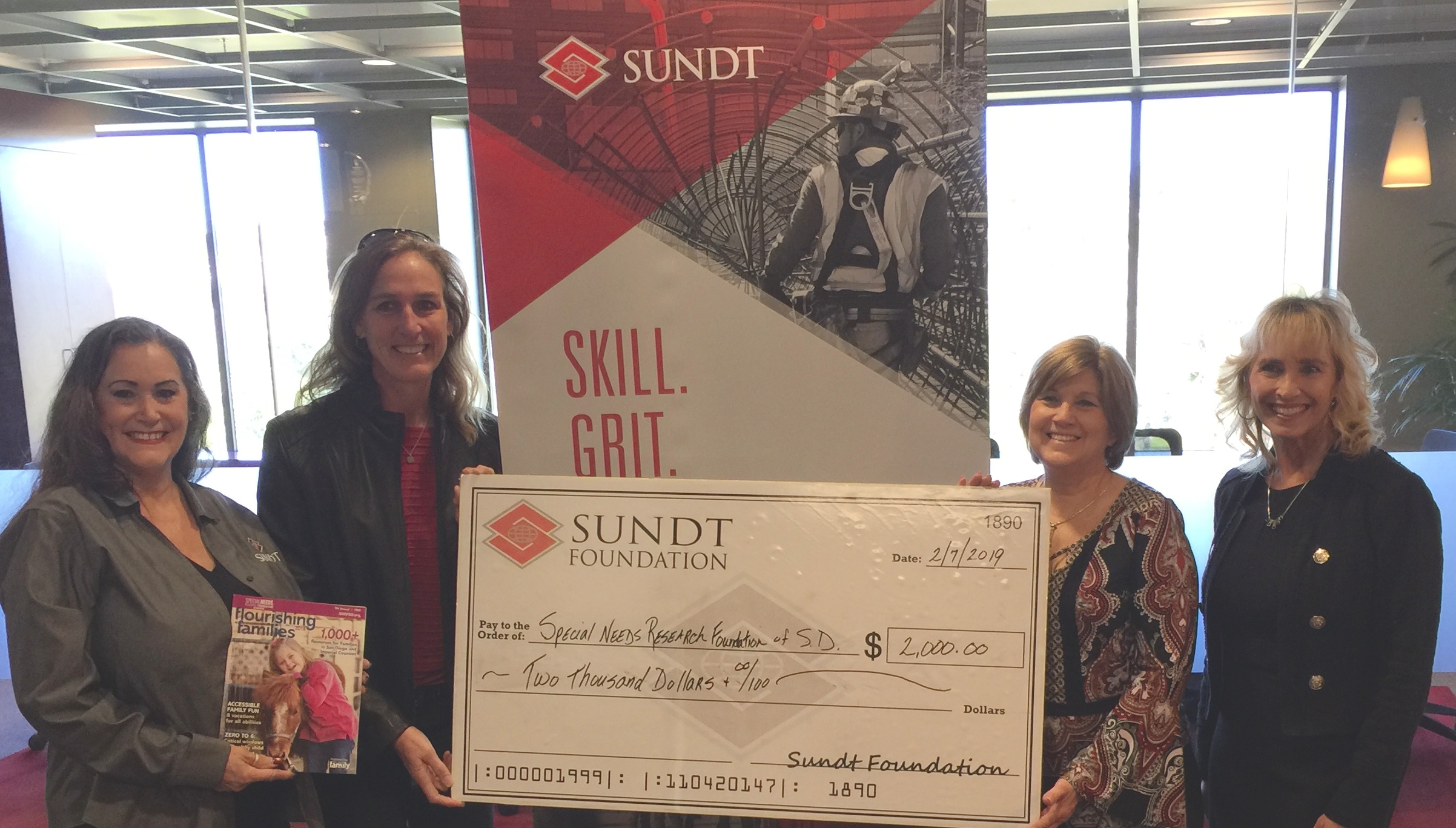 A Big Thanks to Sundt Construction
