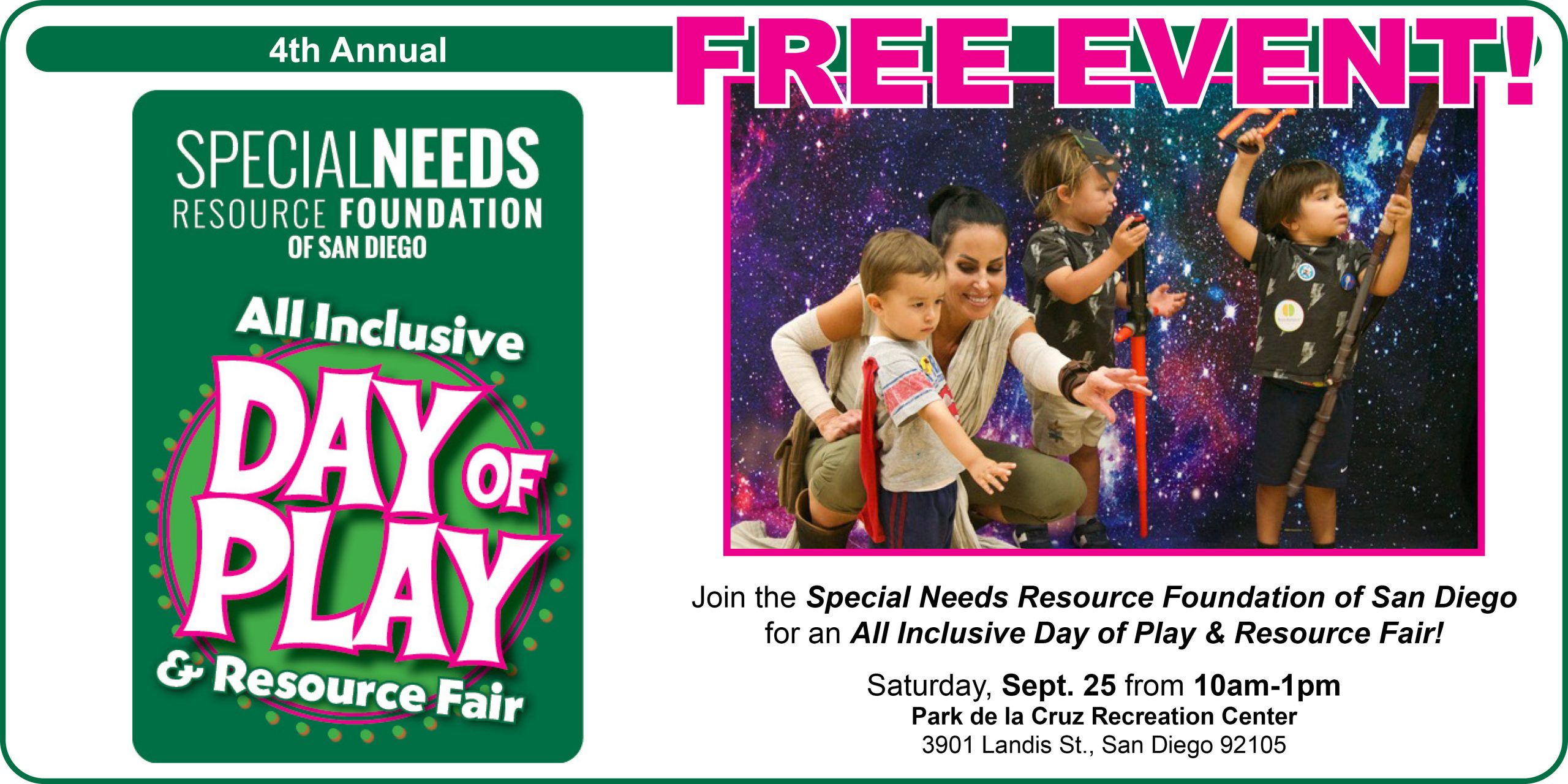 All Inclusive Day of Play & Resource 2021