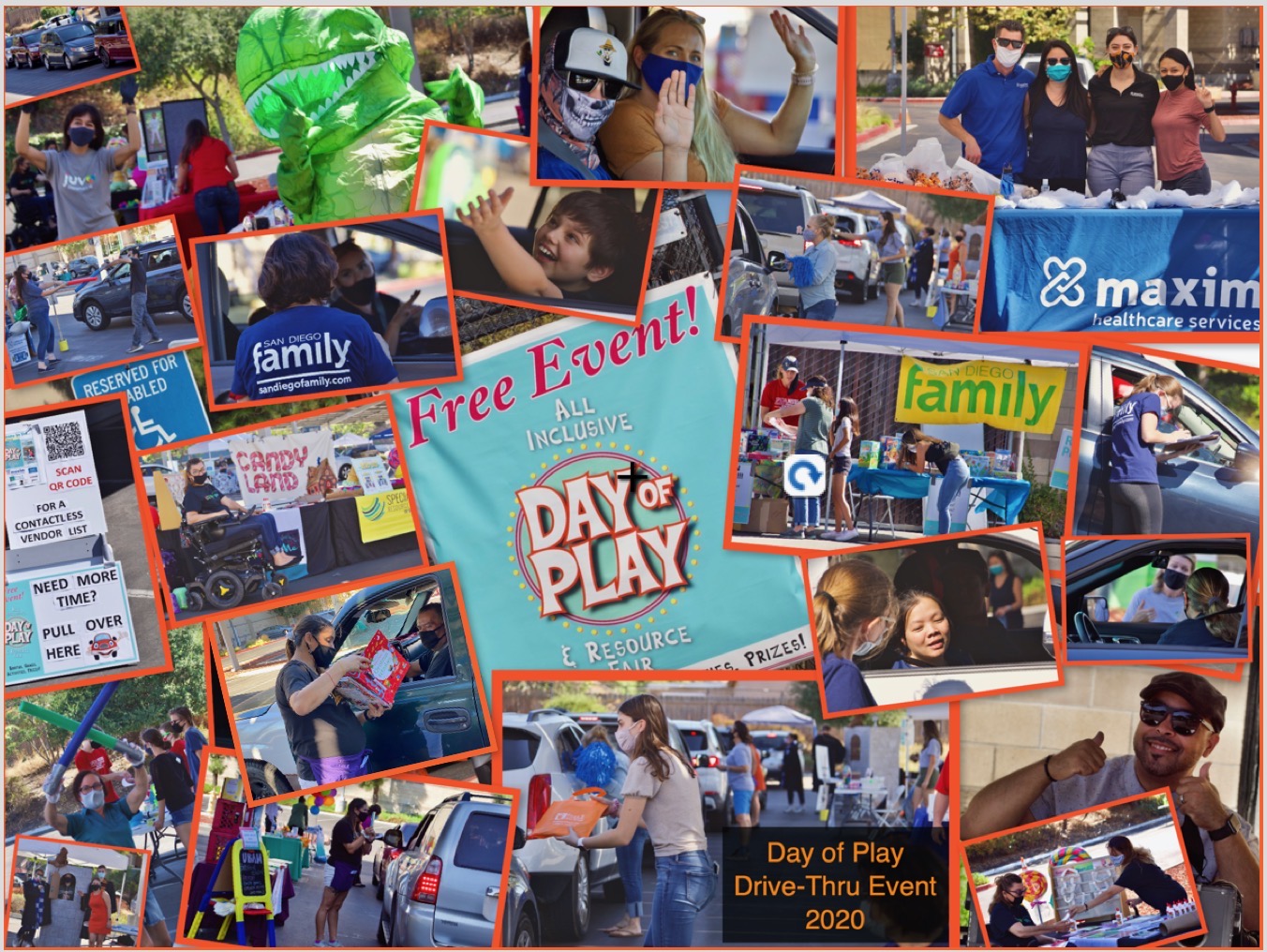 Success at the All Inclusive Day of Play Drive-Thru Event 2020